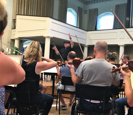 BBC Orchestra Rehearsal